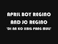 di na ko iibig pang muli by april boy and jc regino- lyrics