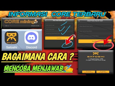 UPDATED INFO CORE MINING How to do it | Answer UPDATED INFO CORE MINING How to do it | Answer