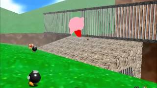 Super Mario 64 Kirby Edition Hack