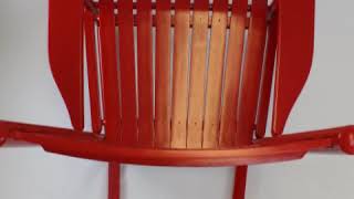 penrose wood rocking chair no67s Dixie Seating Features Video