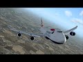 747-8F BRITISH AIRWAYS CARGO LONDON STANSTED - HONG KONG
