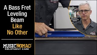 A Bass Guitar Fret Leveling Beam To Level Your Frets and Fingerboard by MusicNomad