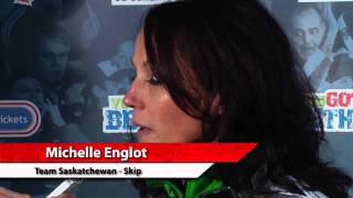 2012 Scotties Tournament of Hearts Draw 17 Media Scrum