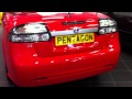 SAAB 9-3 1.8T VECTOR SPORT CONVERTIBLE INC TX PACK LASER RED
