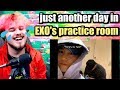 just another day in EXO's practice room | SUHO'S FIRST STREAM! | REACTION!!