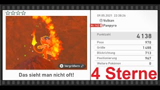 4 Sterne Panpyro Vulkan New Pokemon Snap