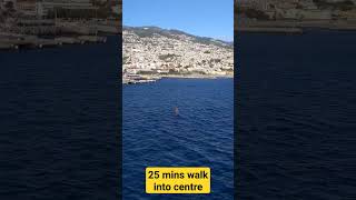 Funchal Bay From A Cruise Ship | Madeira, Portugal #Shorts