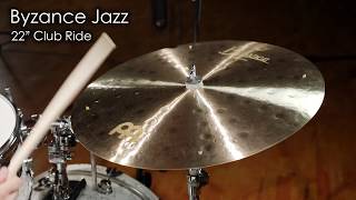 Meinl Cymbals B22JCR Byzance 22" Jazz Club Ride Cymbal
