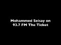 Mohammed Seisay on 93.7 FM The Ticket (Big Red Report Partner)