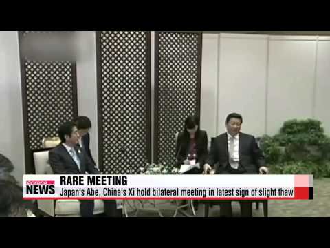 Xi-Abe Meeting In Jakarta No Thaw; As Abe Travels To Washington.