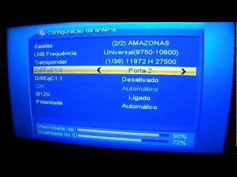 Azbox Bravissimo CARONA INTELSAT 3R11 43W E HISPASAT 30W mpeg2video