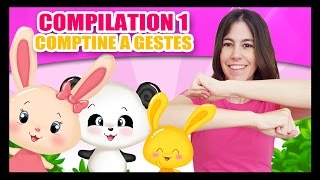 Compilation des comptines à gestes et comptinettes pour bébés - Titounis