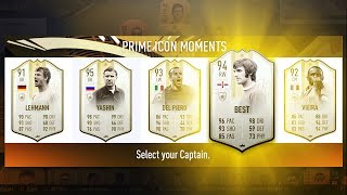 5 PRIME ICON MOMENTS IN A DRAFT!!! FIFA 19 Ultimate Team