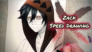 Isaac Foster (Zack) Speed Drawing (Angels of Death)