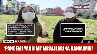 Pandemi Yardımı Mesajlarına Kanmayın