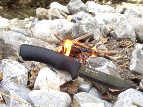 (fr) Mora Bushcraft Black testreview