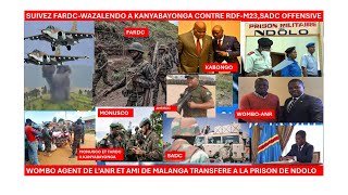 16Suivez Fardc-Wazalendo A Kanyabayonga Contre Rdf-M23,Sadc Offensive,Wombo-Anr Transfere A Ndolo