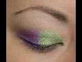 Green and Purple Eyeshadow