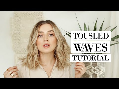 The PERFECT Tousled Loose Waves HAIR TUTORIAL - YouTube
