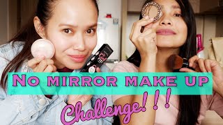 No Mirror Make up Challenge feat Shanta Woolley | DOCTOR VLOGGER