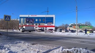 Видео Магнитогорск, улица Советской армии (01.03.2018) от Александр Минаев, Советская улица, Магнитогорск, Россия