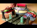 Cars 2 Action Shifters Flo's V8 Cafe Dragstrip Playset Disney Pixar Track Review Radiator Springs