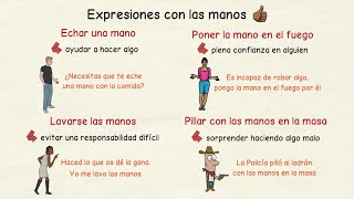 Aprender Español: Expresiones Con Partes Del Cuerpo Ii - Brazos Y Piernas (Nivel Avanzado)