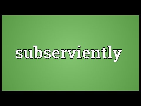 Header of subserviently