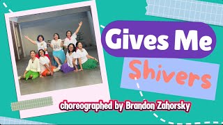 GIVES ME SHIVERS Linedance choreo by Brandon Zahorsky demo by Rumpis LD