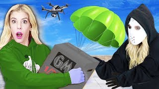 Escaping Game Master Safe House with Parachute Mystery Gift Drop! (Announcement Date Reveal at 3am)