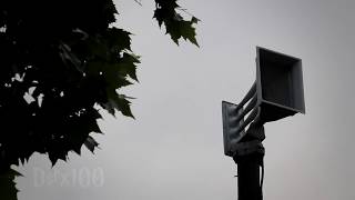 Whelen Vortex R4, Full Attack/Wail: Martinsville, IN (Morgan Co. Tornado Siren Test, HD)