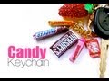 Scented Candy Bar Key Chain Charms - Polymer Clay Food Jewelry Tutorial