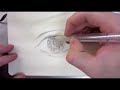 How To Draw An Eye, Time Lapse |  Learn To Draw a Realistic Eye with Pencil