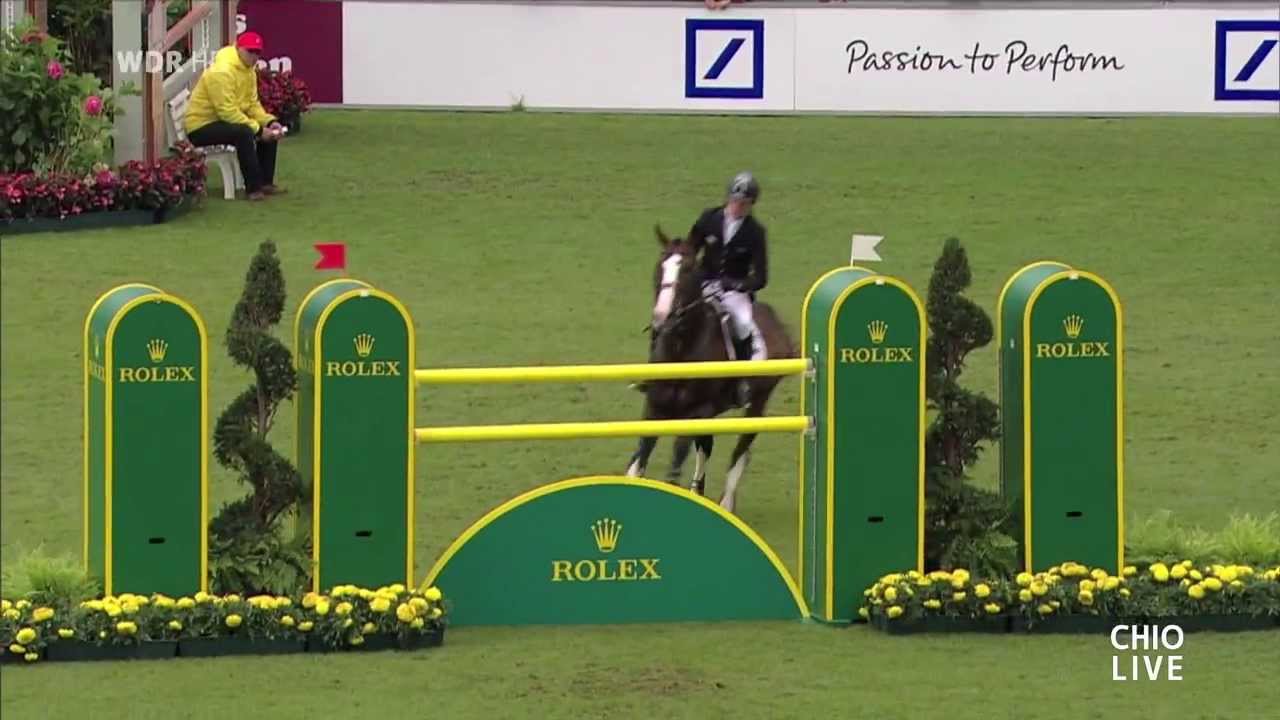 Marcus Ehning - Plot Blue - Preis von NRW CHIO Aachen 2013