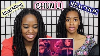 Nicki Minaj - Chun-Li (Music Video) REACTION Nicki Minaj - Chun-Li (Music Video) REACTION