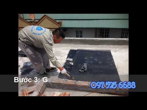 Thi công chống thấm bằng sơn bitum và màng khò nóng