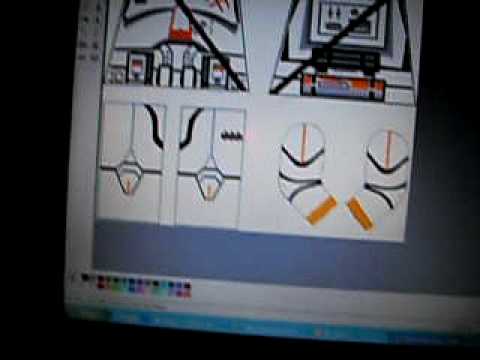 Custom Lego Starkiller on How To Make Your Own Custom Lego Clone Decals Part 1