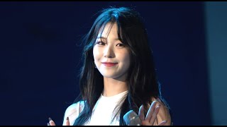 [Facecam] 231018 프로미스나인 (Fromis_9) 백지헌 (Baek Ji Heon) - Love Bomb @ 영산대학교 축제 직캠 (Fancam) #백지헌