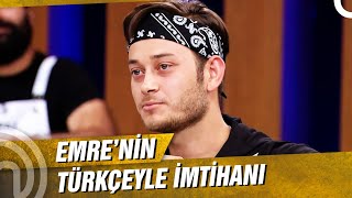 Emre Kelimelerle Savaştı Masterchef Türkiye 88. Bölüm