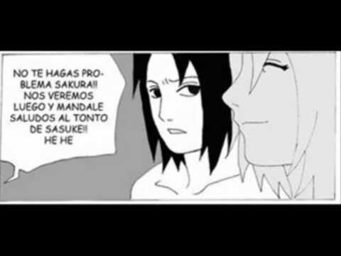 Sasuke essaye de tuer sakura