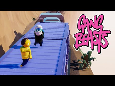 GANG BEASTS - You Can&#039;t Catch Me!!! [Melee] - Xbox One Gameplay
