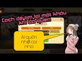 Hướng dẫn Tìm Lại Mật Khẩu trong Mini World : Block Art !!!