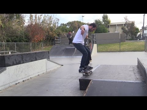 LANCE LEARNS 50 50s AT THE SKATEPARK
