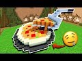 ¿TE COMERÍAS ESTA PIZZA LEGENDARIA? 🤤😍 MINECRAFT BUILD BATTLE CON TROLLINO