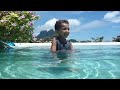 Pool play on Bora Bora