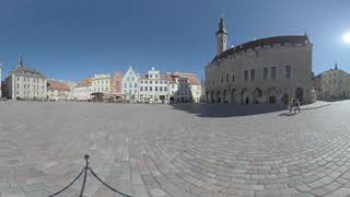 Tallinn 360 3D The Center Of The Capital Of Estonia, Town Hall Square