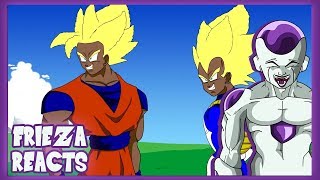 FRIEZA REACTS TO IF GOKU AND VEGETA WERE BLACK PART 2! (DBZ PARODY)