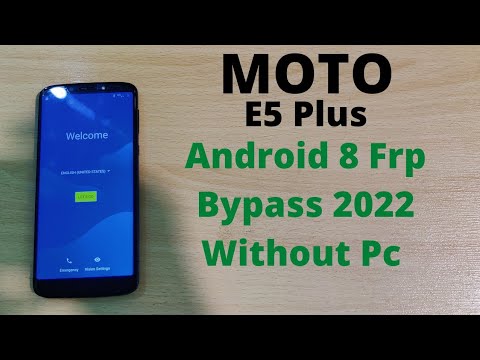 Moto E5 Plus Frp Bypass Android 8 2022 Easy Method | Moto E5 Plus Frp Bypass Android 8 2022 Easy Method |