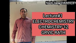 L Electrochemistry Made Easy Chemistry By- Sunil Gupta Grvic Rath Hamirpur Up