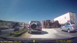 Видео ДТП 08.08.2016, Челябинск, Новоградский тракт от Dig Driver, Новоградский проспект, Челябинск, Россия